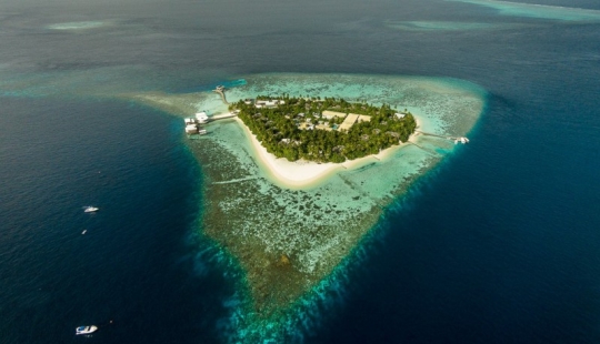 Maldives from a bird's eye view Maldives from a bird's eye view