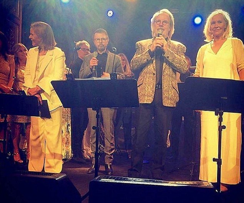 Mamma Mia: ¡Los miembros de ABBA se reunieron por primera vez en 30 años!