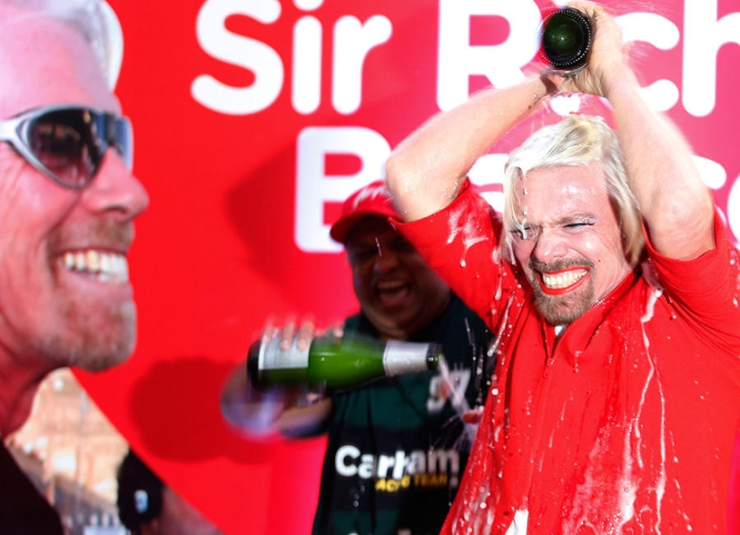 Man Said, Man Did: Virgin CEO Richard Branson Becomes a Flight Attendant