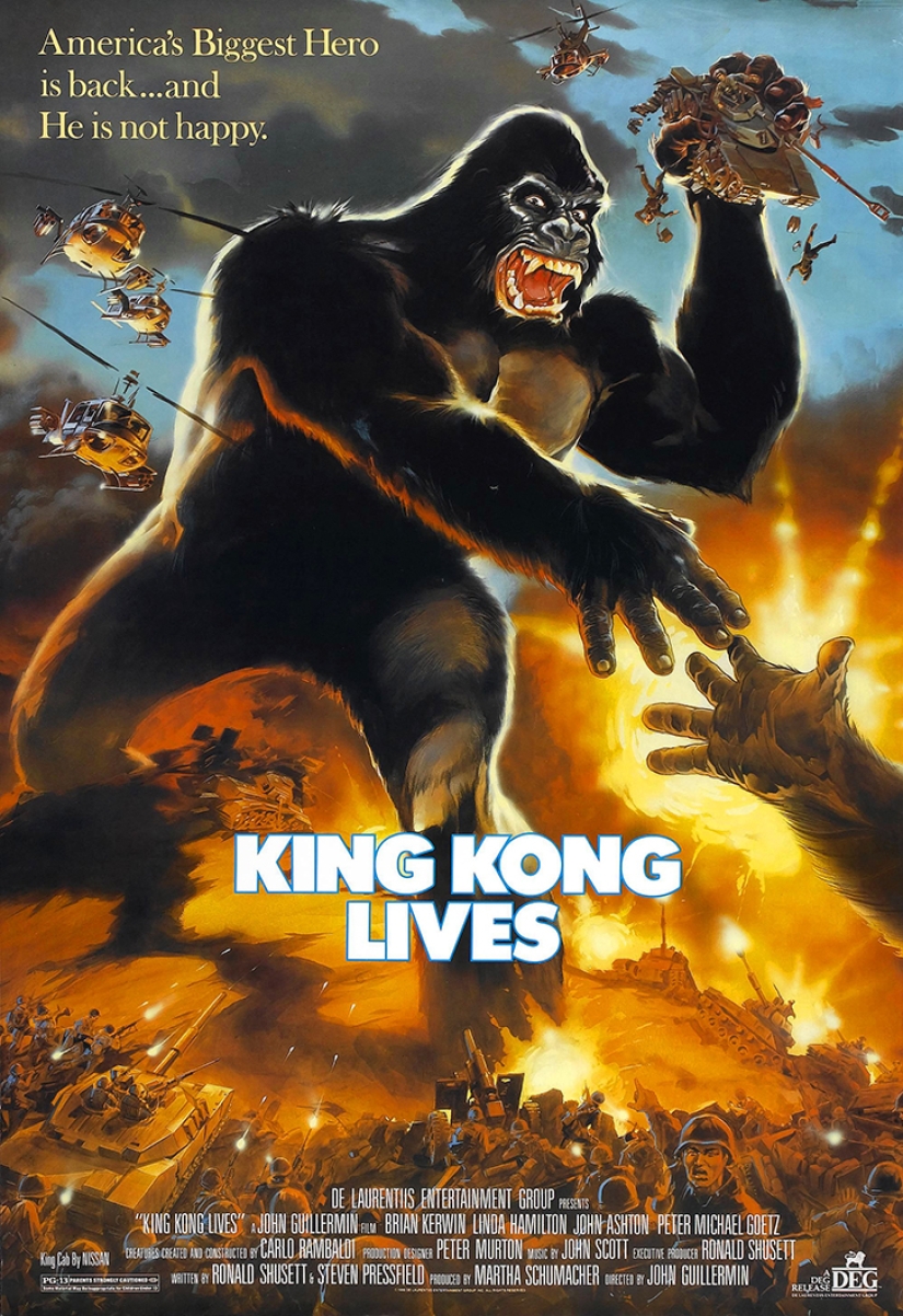 Manchó a Lyalya, se sentó en la repisa: 82 años desde el estreno de &quot;King Kong&quot;