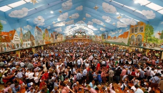 Maratón de cerveza: ¡El Oktoberfest número 180 está en pleno apogeo!