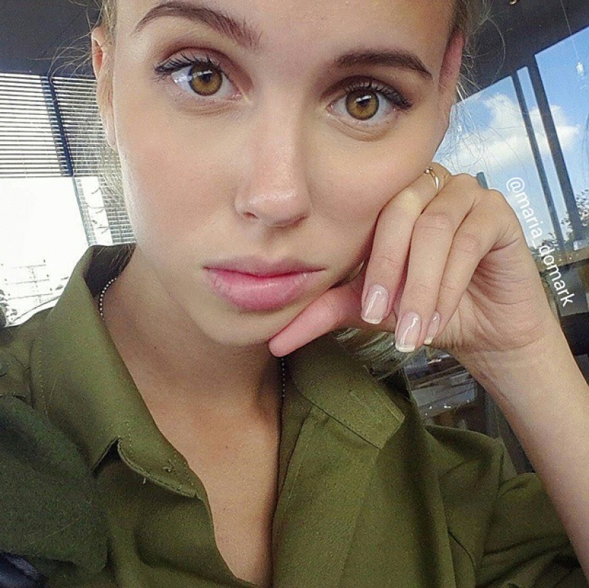 Maria Domark - soldado del ejército israelí