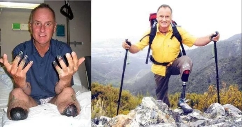 Mark Inglis - the first climber to conquer Everest without legs
