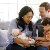 Mark Zuckerberg se convirtió en padre por segunda vez y vuelve a tomar la baja por maternidad
