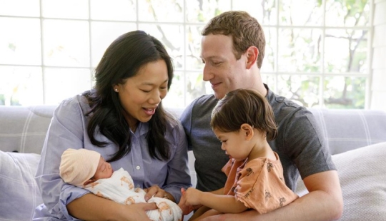 Mark Zuckerberg se convirtió en padre por segunda vez y vuelve a tomar la baja por maternidad