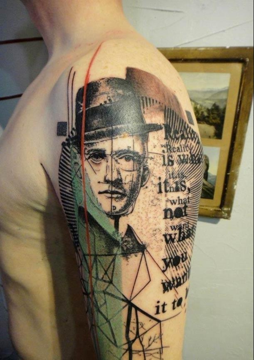 Masterpiece tatuajes de un tatuador francés
