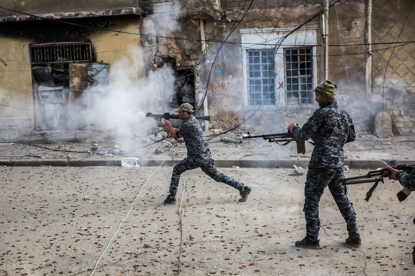 Matar o morir: imágenes llenas de acción de la operación antiterrorista en Irak