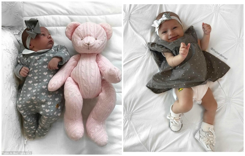 Me gusta desde los primeros minutos de vida: la hija de una bloguera de moda en una selfie de la sala de maternidad