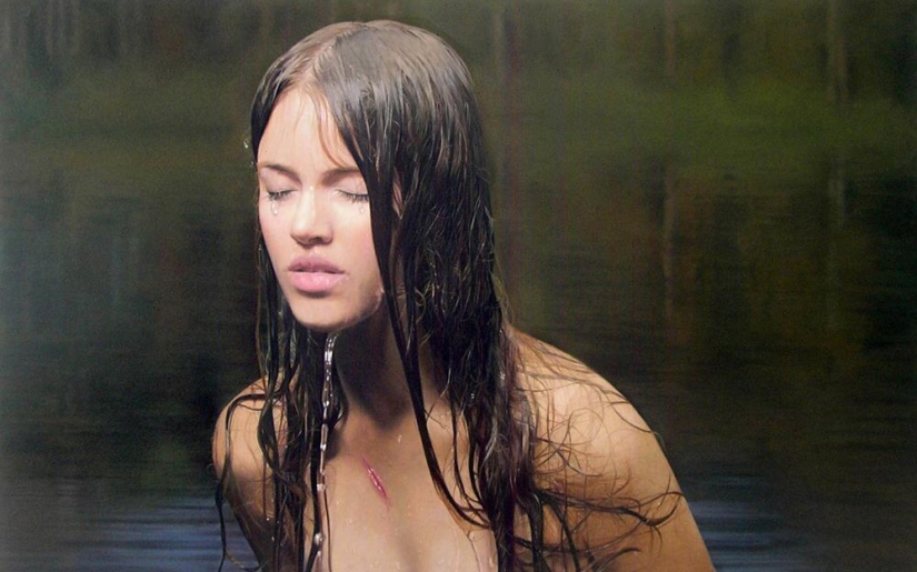 Men's fantasies on hyperrealistic paintings by Philip Weber