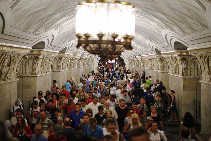 Metro de Moscú a través de los ojos de un extranjero