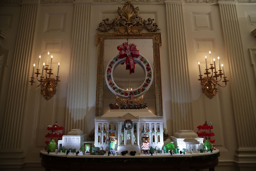 Michelle Obama ha decorado la Casa Blanca por Navidad por última vez