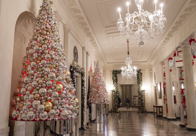 Michelle Obama has decorated the White House for Christmas for the last time