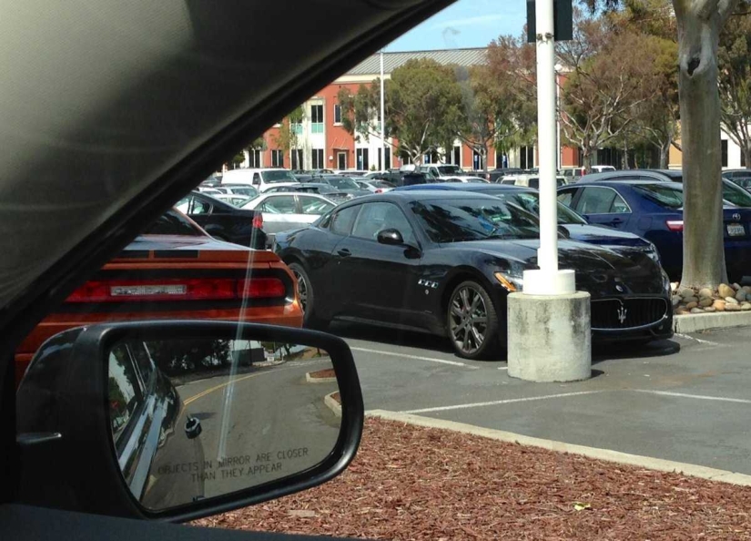 Millionaire&#39;s Parking Lot: Luxurious Cars Parked Outside Facebook&#39;s California Headquarters