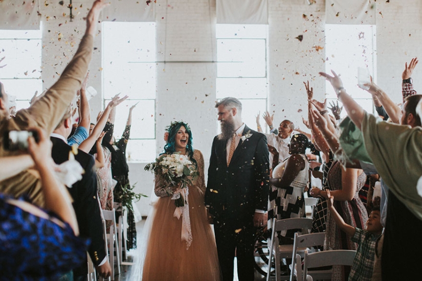 Miracles happen: the paralyzed bride got up and walked to the altar, touching the groom and guests to tears