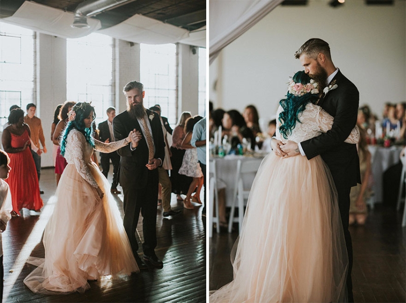 Miracles happen: the paralyzed bride got up and walked to the altar, touching the groom and guests to tears