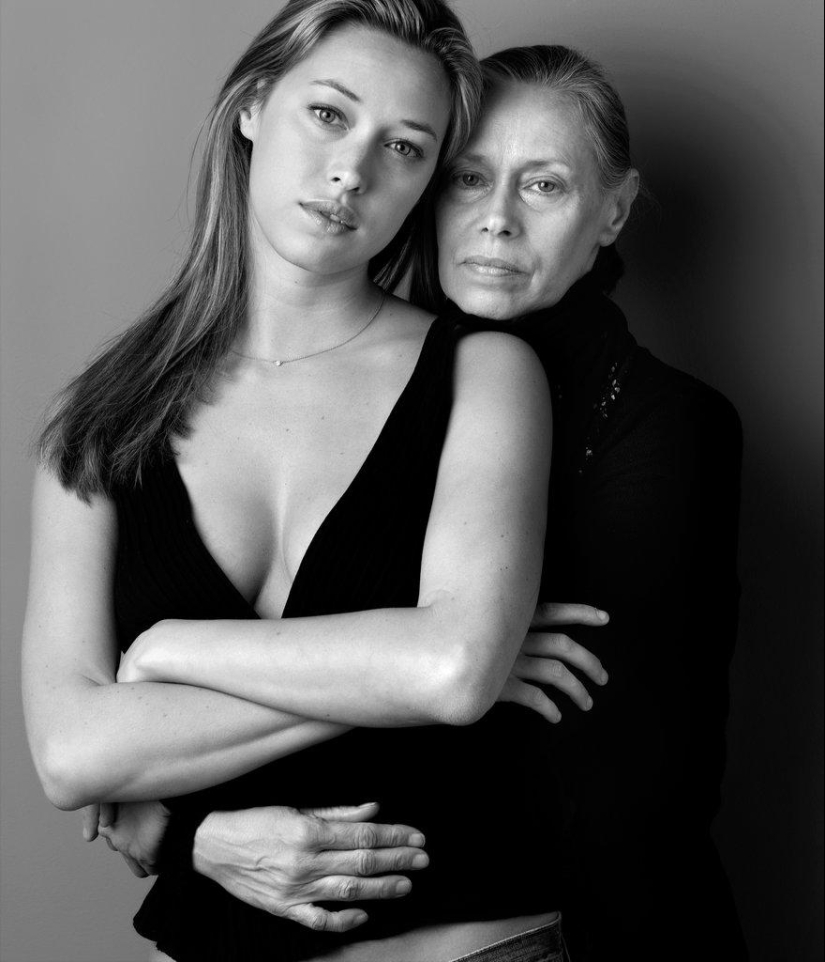 Models and their mothers