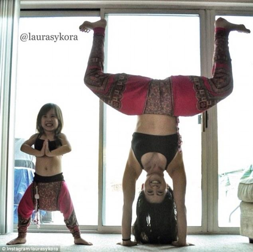 Mom and daughter yoga classes have conquered the world
