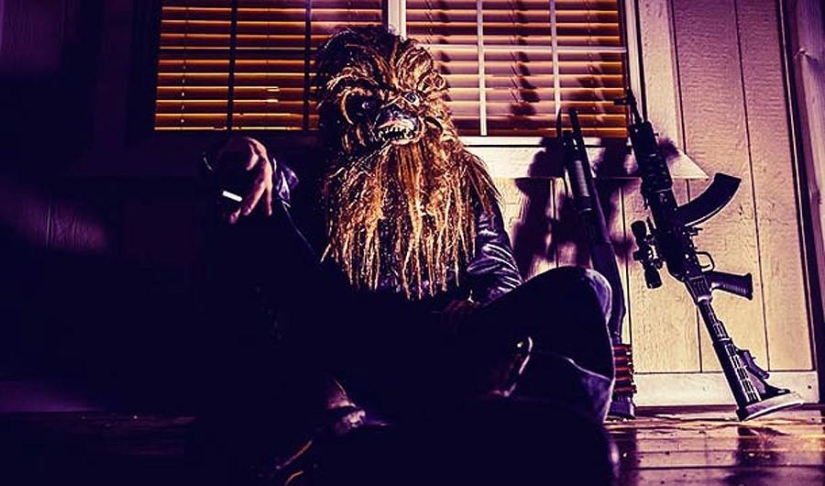 Monstruos wookiee de Star Wars en la vida cotidiana