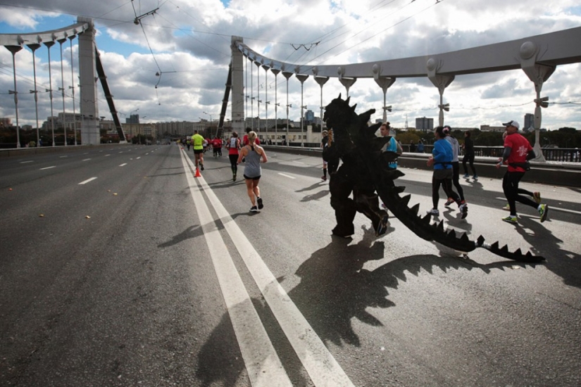 Moscú corriendo: todos los personajes de la Maratón de Moscú