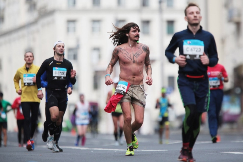 Moscú corriendo: todos los personajes de la Maratón de Moscú