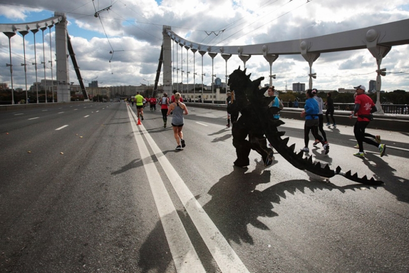 Moscow running: all the characters of the Moscow Marathon