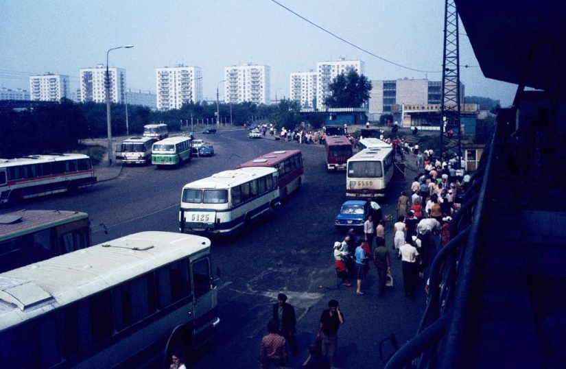Moscow - Siberia - Japan in 1980
