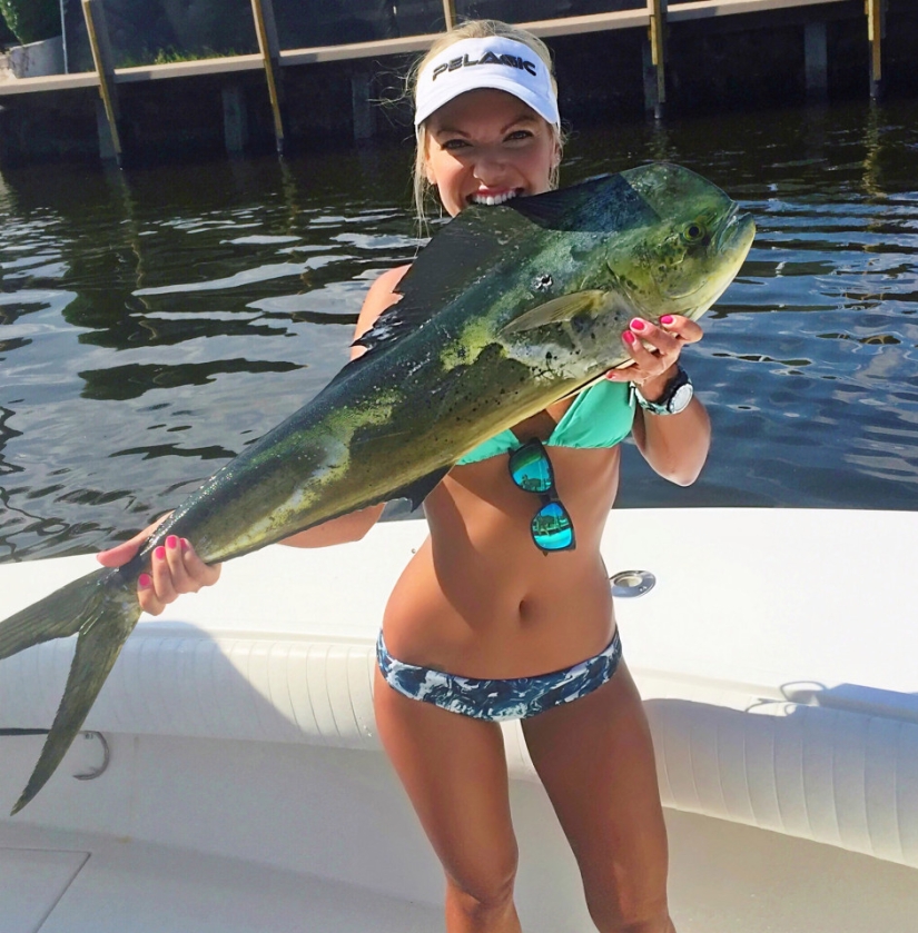 Mujer estadounidense insta a las mujeres a ir a pescar