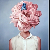 Mujeres, flores y animales: una simbiosis sorprendente en las pinturas de Amy Judd