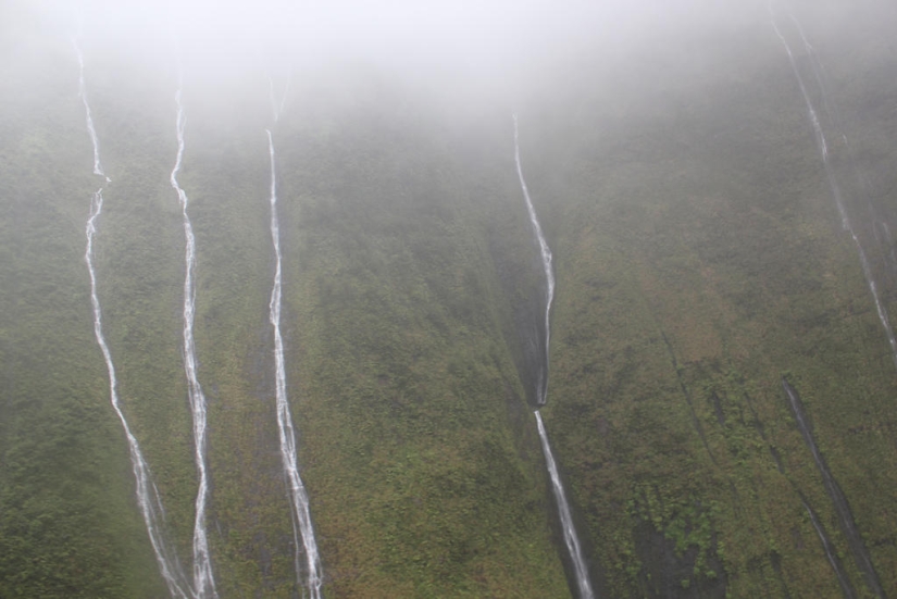 Muro de lágrimas: Honokohau Falls en Hawái