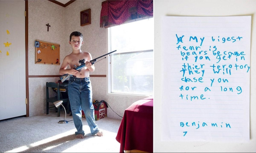&quot;My first rifle&quot; - American children pose with their weapons