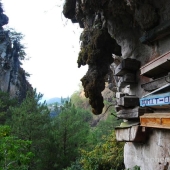 Mysterious hanging coffins of Sagada