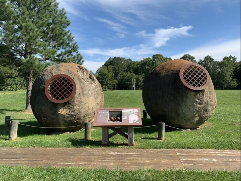 Mysterious "Wasp Nests" that were used for gold mining in America in the 19th century