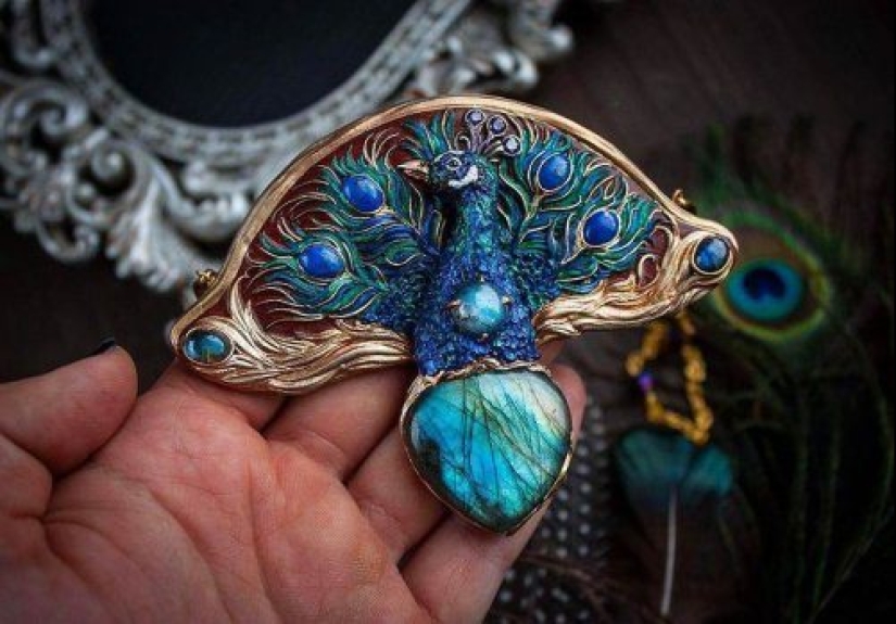 Mysticism and nature: 22 magical jewelry by Ukrainian artist Elena Osadcha