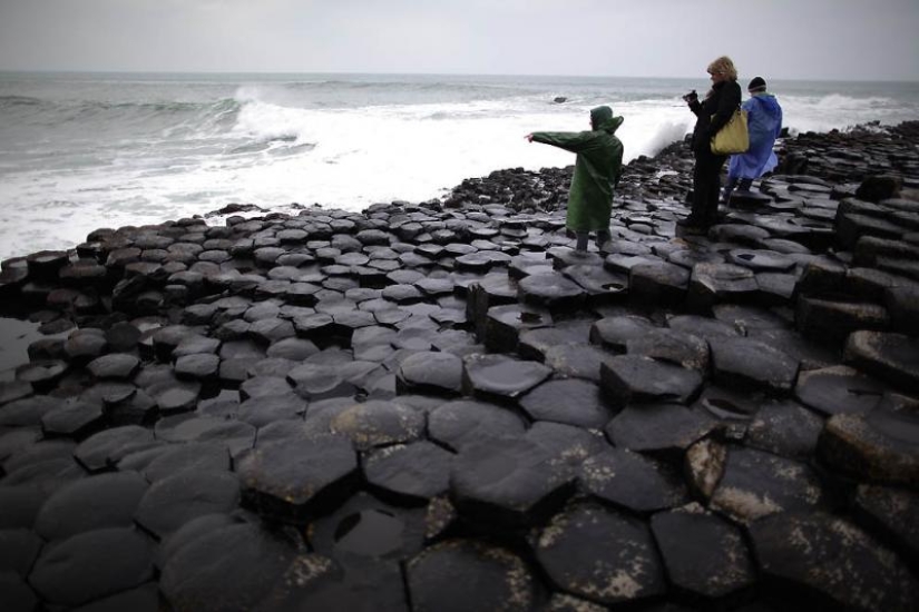 Natural formations similar to human creations