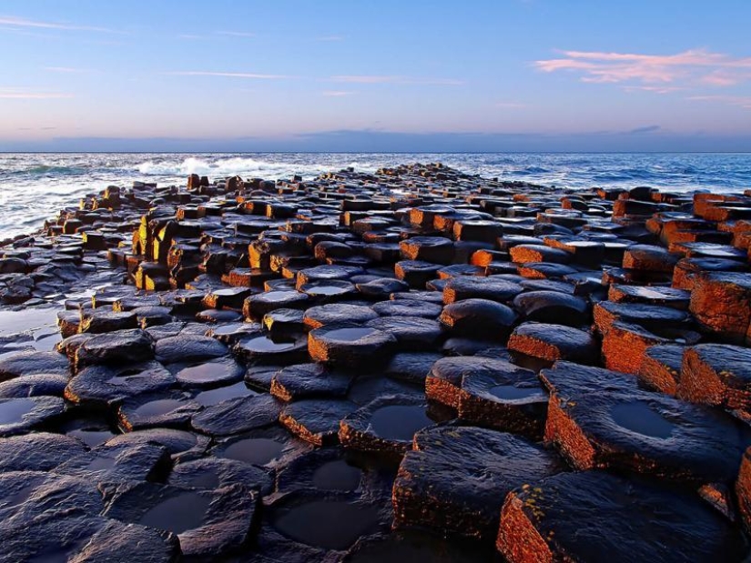 Natural formations similar to human creations