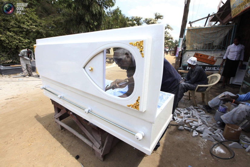 Negocio funerario en África