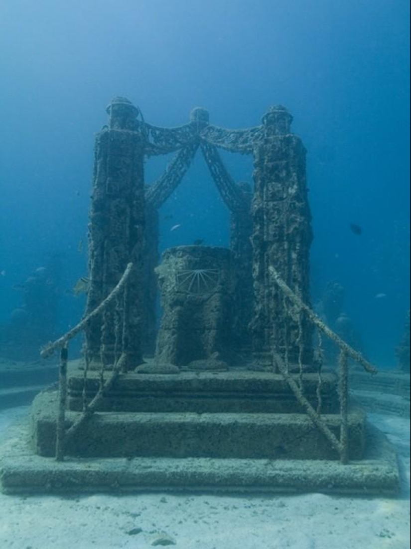 Neptune Memorial: un cementerio submarino frente a la costa de Florida