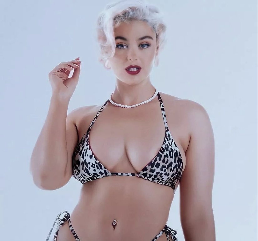 New and modern "Marilyn Monroe" that eclipsed the original - plus-size model Stefania Ferrario