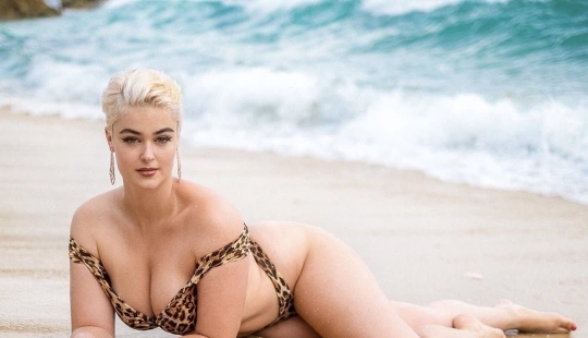 New and modern "Marilyn Monroe" that eclipsed the original - plus-size model Stefania Ferrario