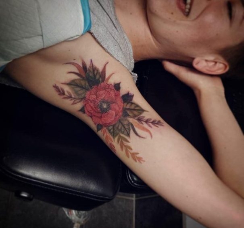 New Crazy Trend – Armpit Tattoos