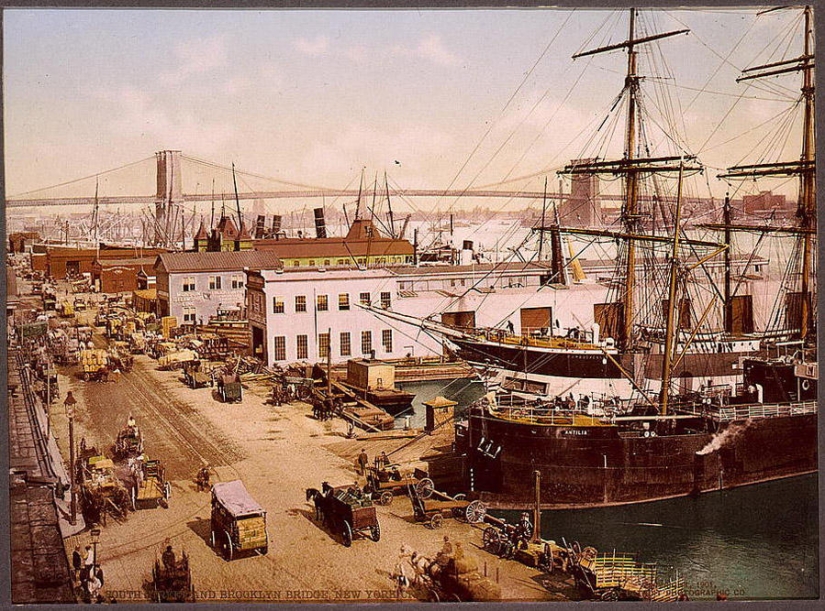 New York 1900 in color