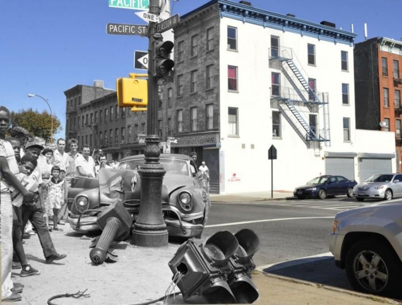 New York then and now