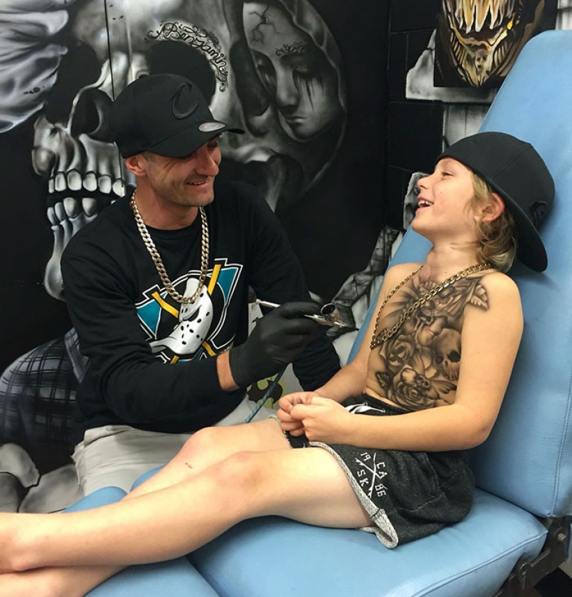 New Zealand master makes gorgeous tattoos for sick children