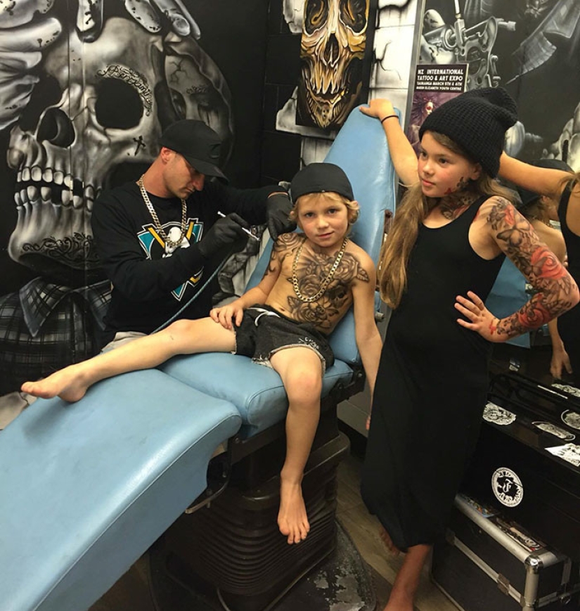 New Zealand master makes gorgeous tattoos for sick children