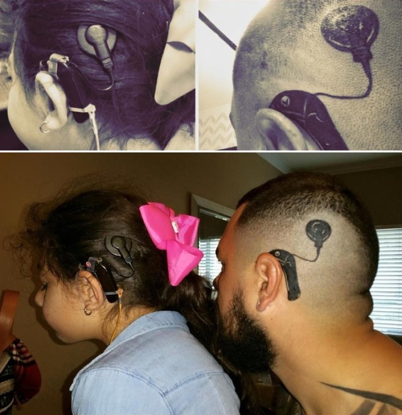 New Zealander tattooed himself in solidarity with his 6-year-old deaf daughter