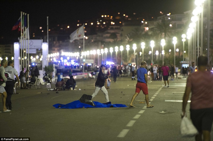 Nice terrorist attack: a truck crashed into a crowd at Bastille Day celebrations