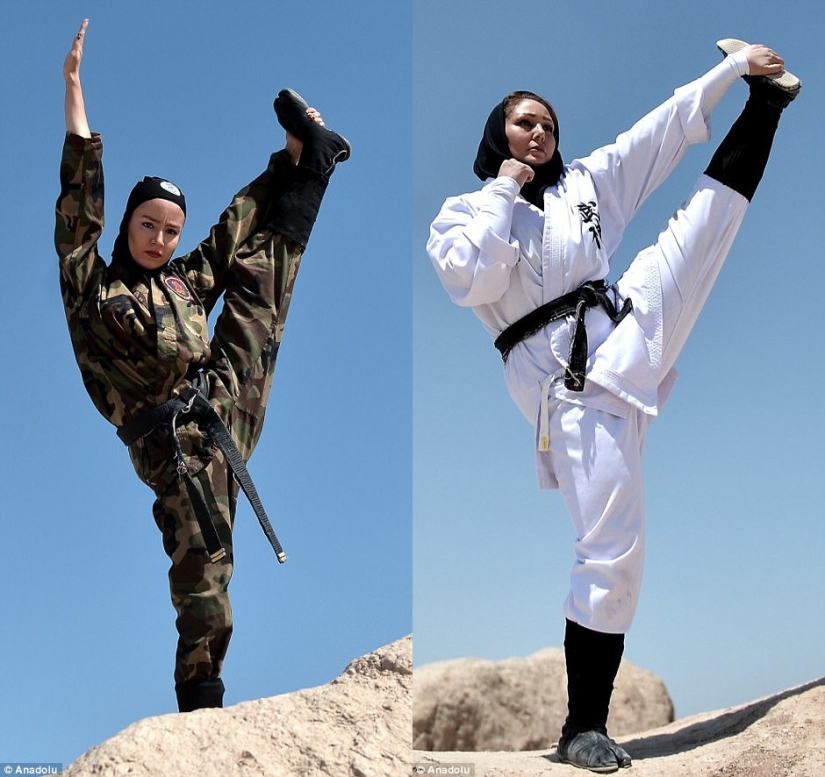 Ninja in hijabs: how iranian women learn martial arts in the desert