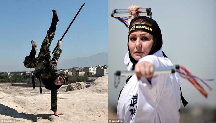 Ninja in hijabs: how iranian women learn martial arts in the desert