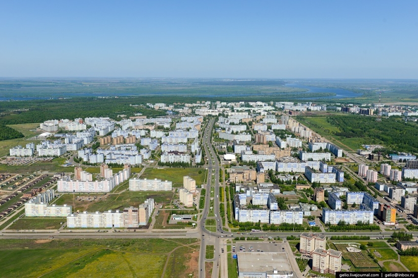 Nizhnekamsk es la capital de la petroquímica y la refinación de petróleo en Rusia