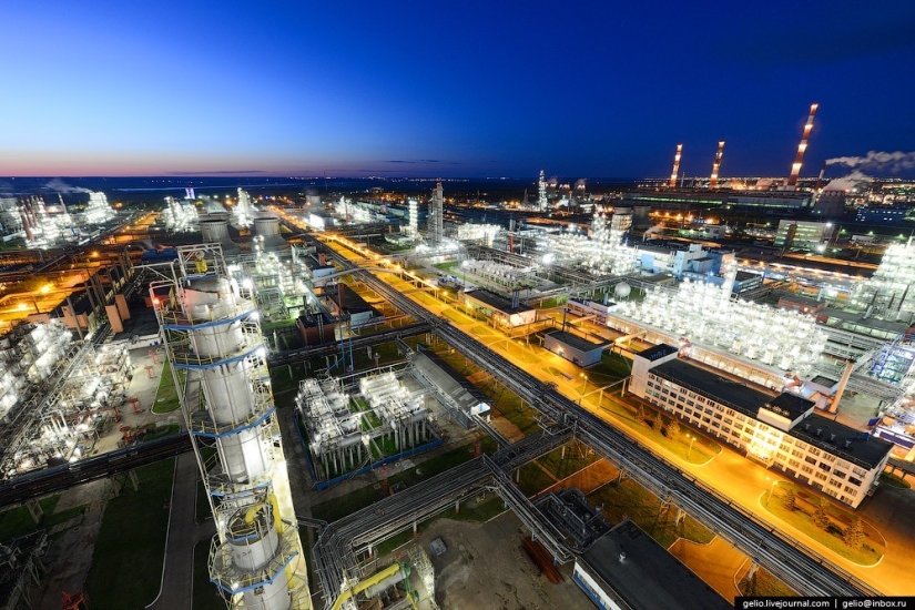 Nizhnekamsk is the capital of petrochemistry and oil refining in Russia